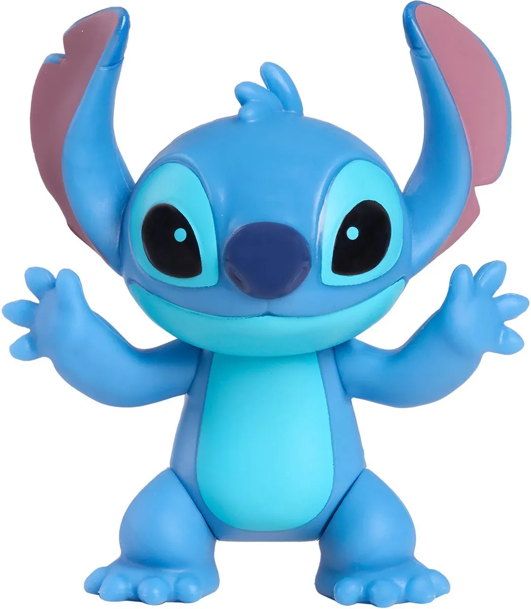 Disney Stitch Stitch Figuur - 8cm - Blauw
