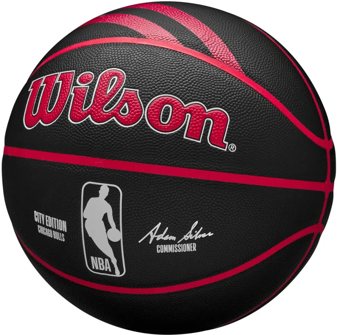 Wilson NBA Team City Basketbal Maat 7 - Chicago Bulls