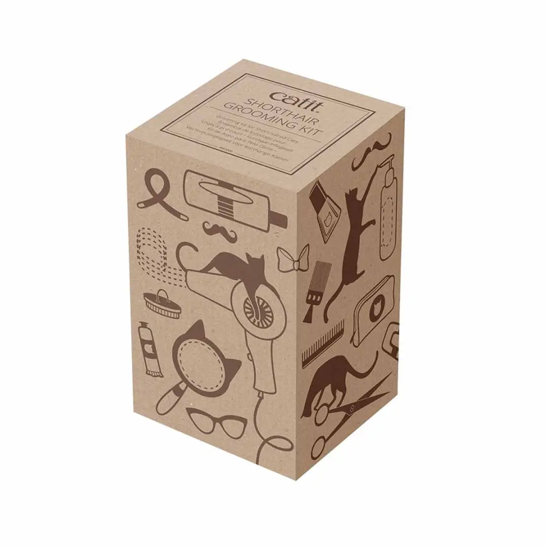 Catit CA Verzorgingsset Korthaar - 5 Stuks - Wit