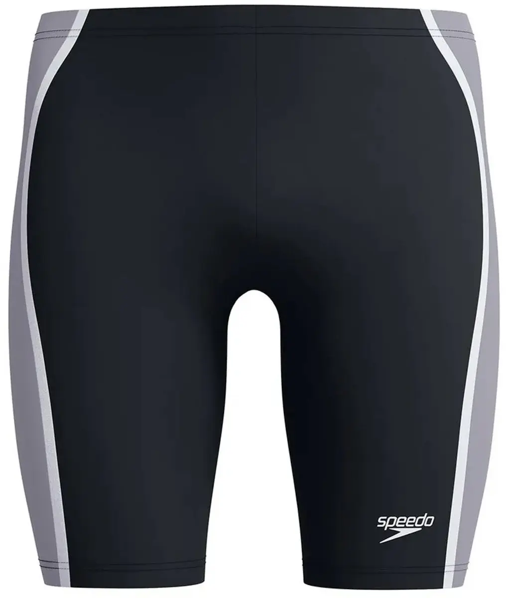 Speedo Solid Splice Jammer Heren M - Zwart/Grijs
