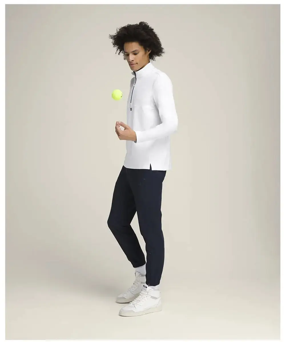 Wilson Elevete Performance Sweatshirt M - Wit - afbeelding 6 van 6