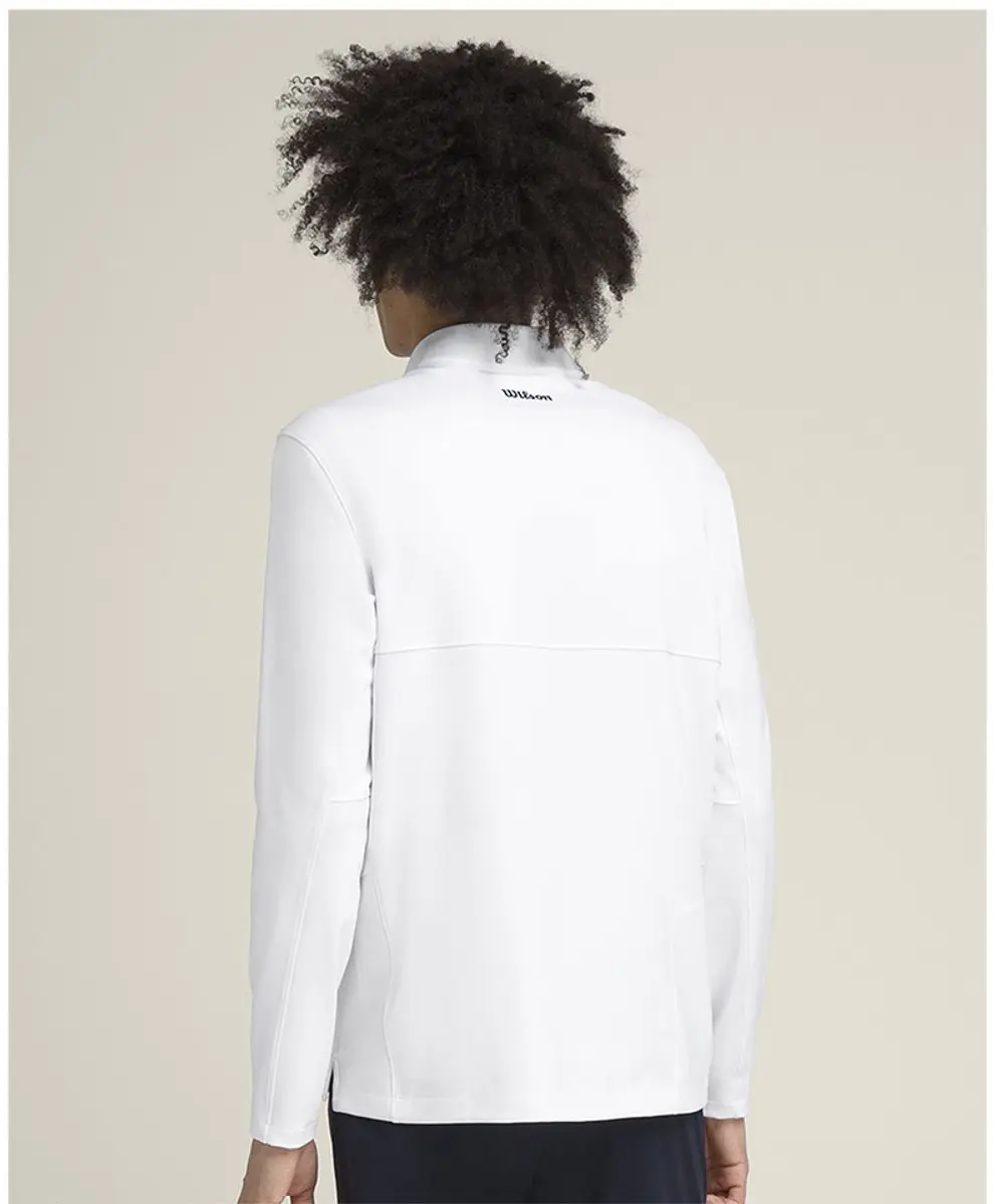 Wilson Elevete Performance Sweatshirt M - Wit