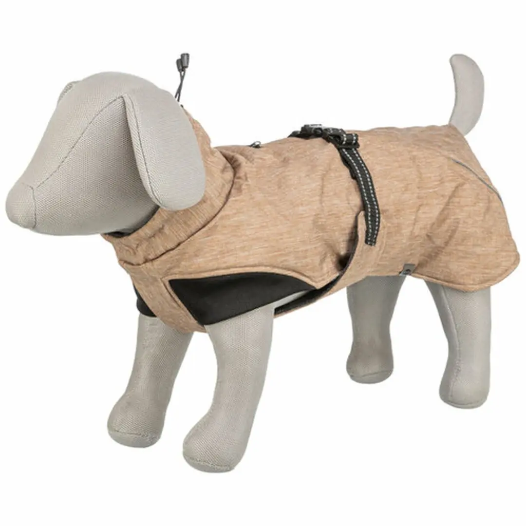 Trixie Hondenjas Waterafstotend Fleece - Zandkleur 40cm