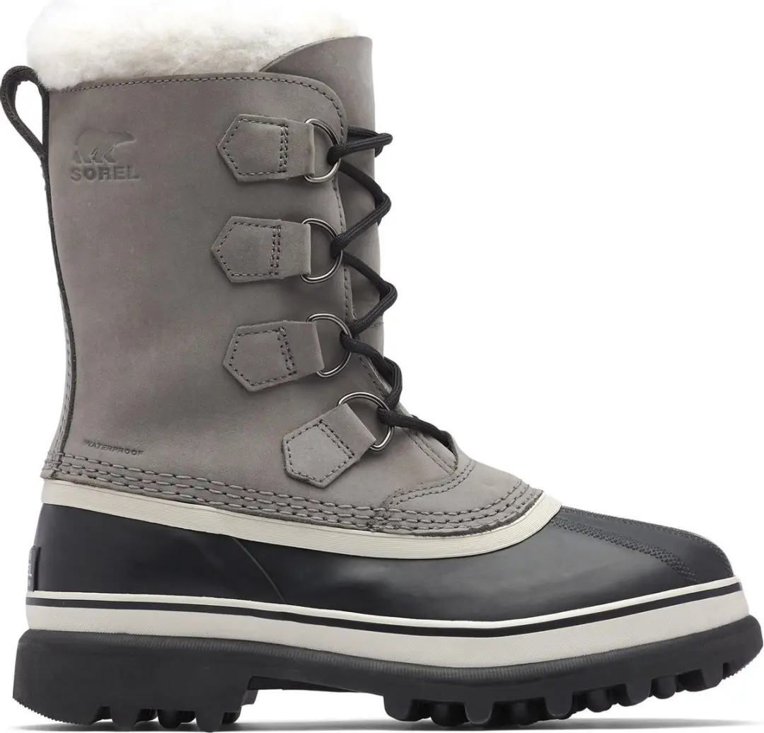 Sorel Caribou WP Vrouwen Sneeuwlaarzen Shale/Stone - Maat 40