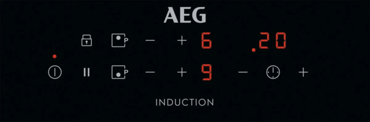 AEG IKB32300CB Inbouwinductiekookplaat 2 zones - Zwart