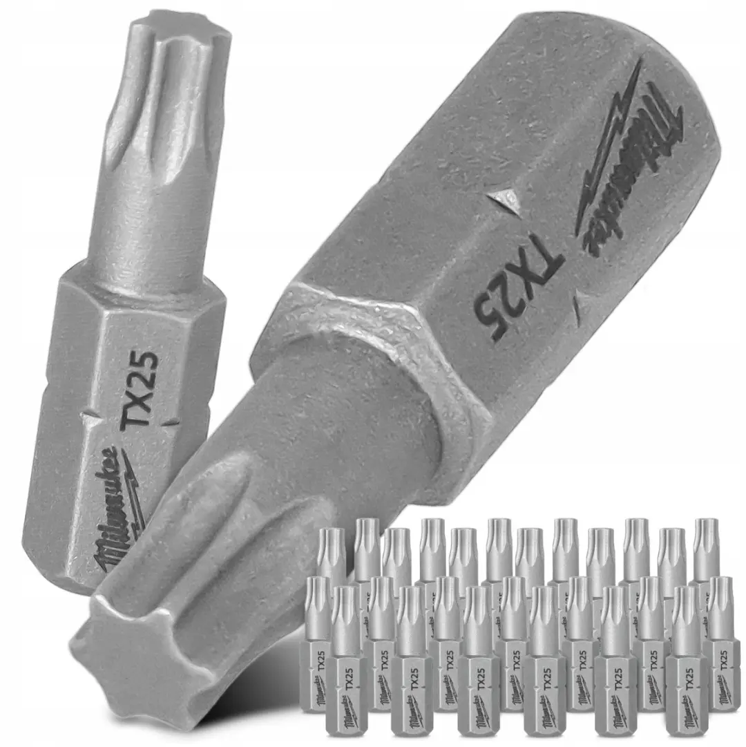 Milwaukee TX25 Torx Bits 25mm