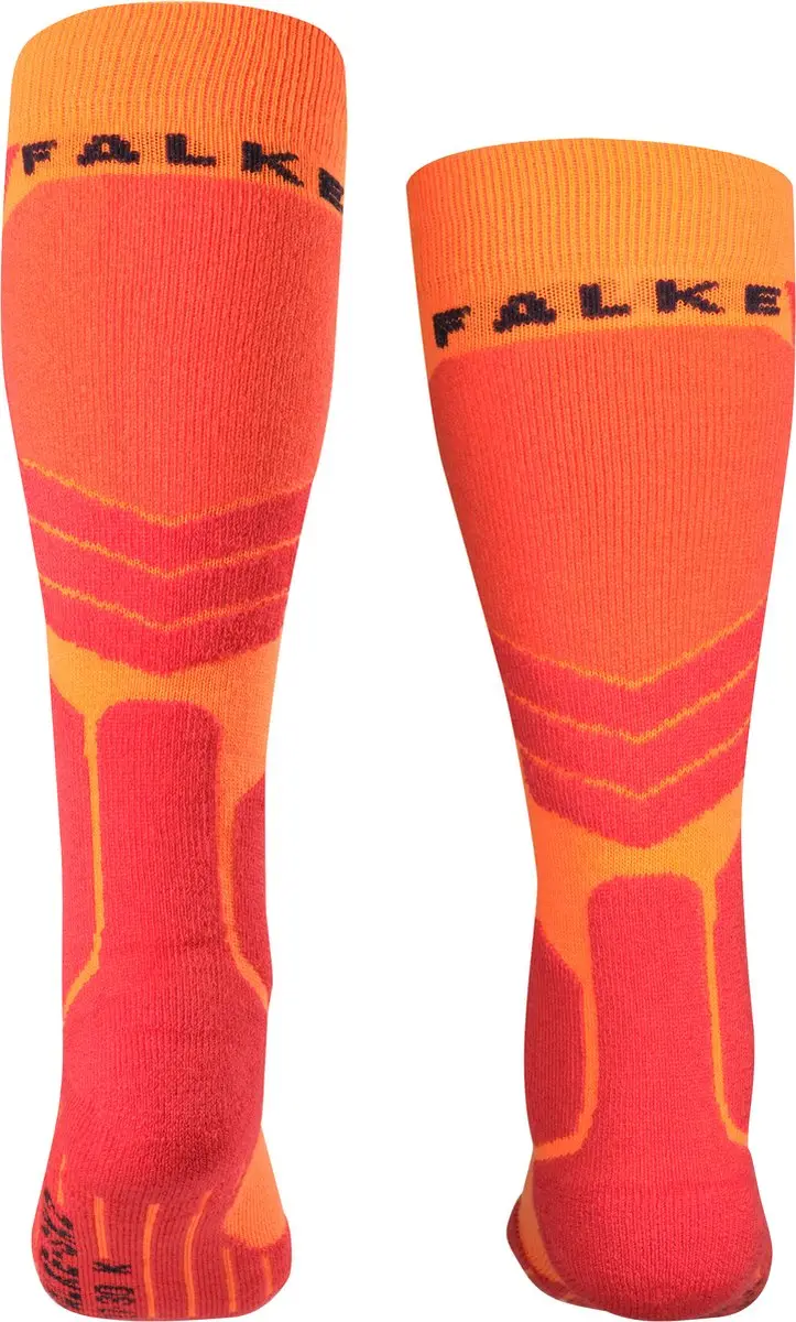 Falke SK2 Skisokken Kinderen - Dikke Wol - Maat 35-38 - Oranje
