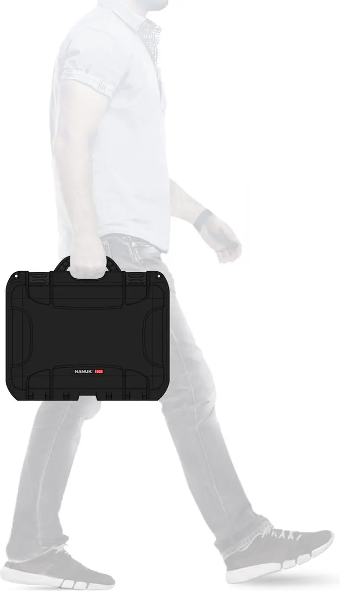 Nanuk 915CFB Koffer - M - 14 inch - Zwart