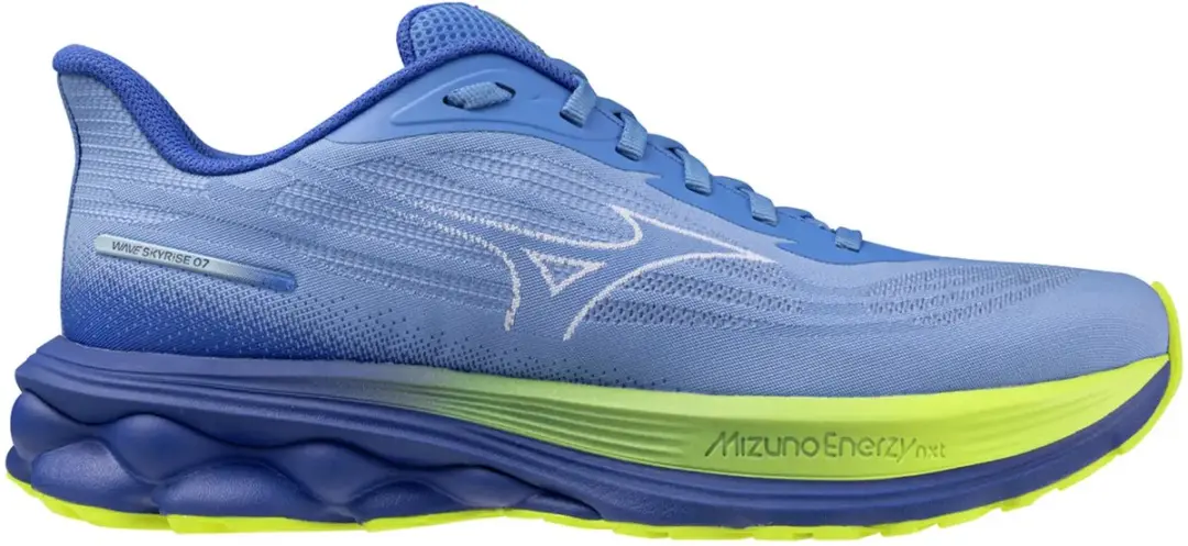 Mizuno Wave Skyrise 7 Hardloopschoenen 38 - Ultramarijn/Wit/Blauw