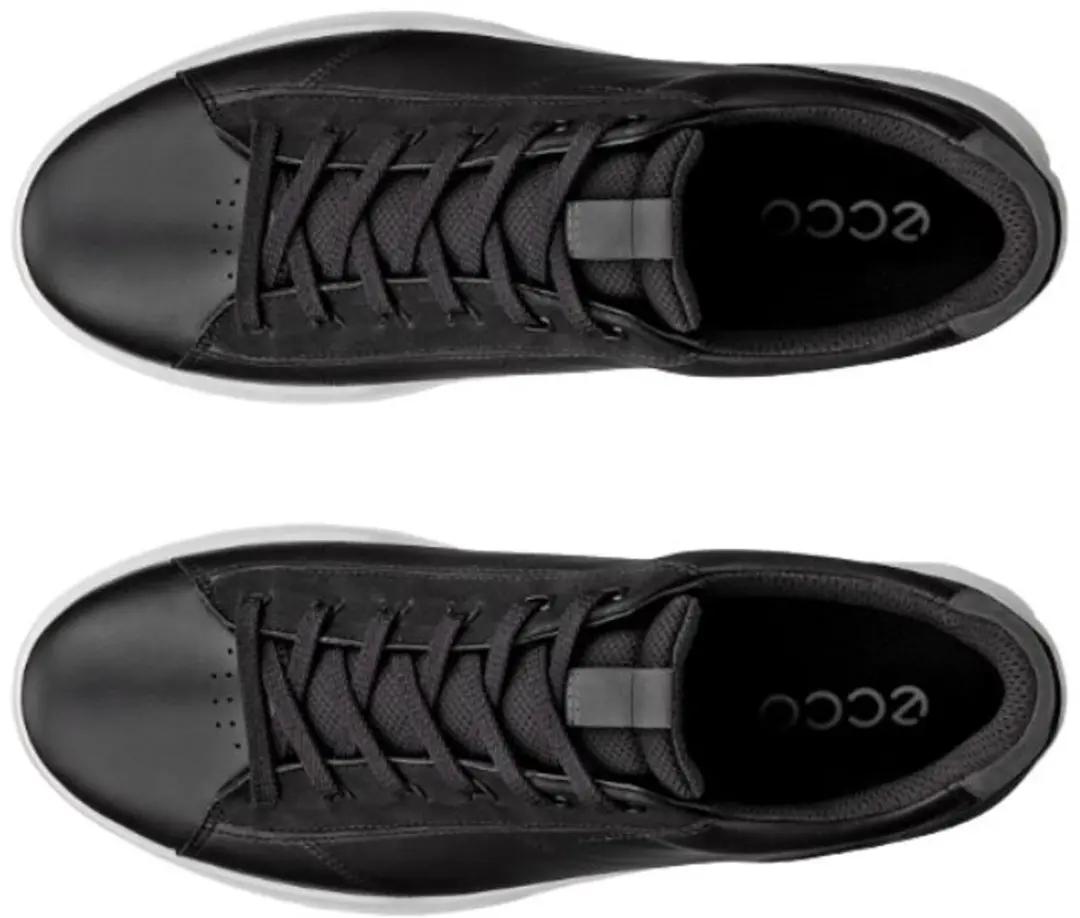 ECCO M Street Vibe Lace Heren Golfschoenen - Zwart