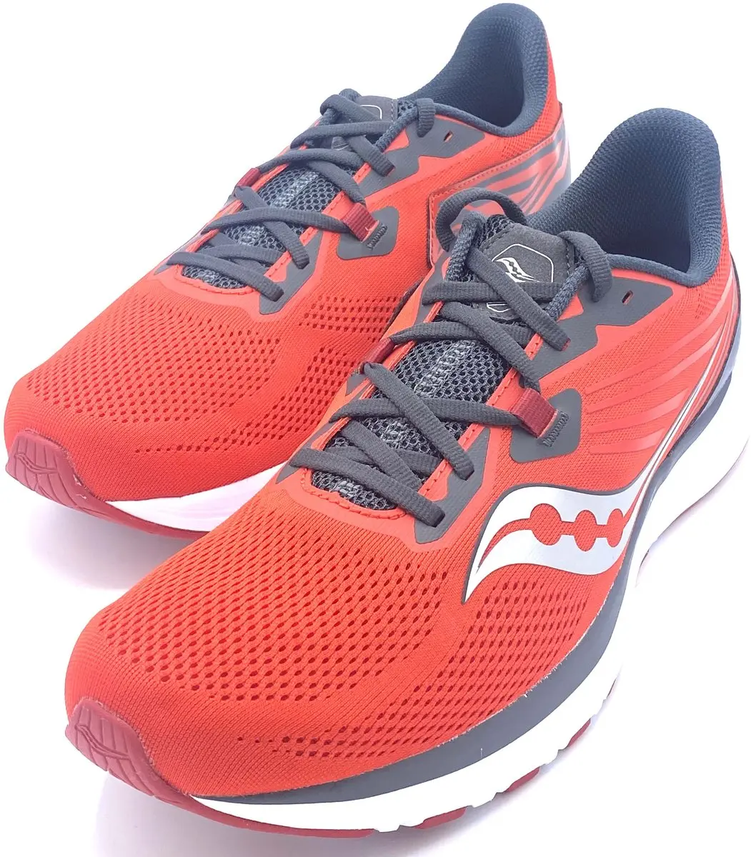 Saucony München 5 Hardloopschoenen Heren - Maat 47 - Rood