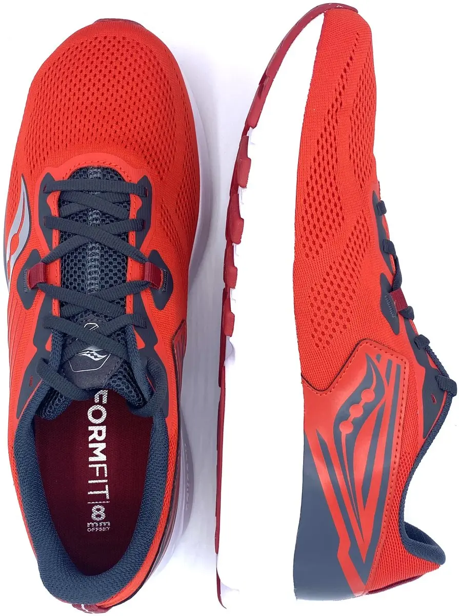 Saucony München 5 Hardloopschoenen Heren - Maat 47 - Rood