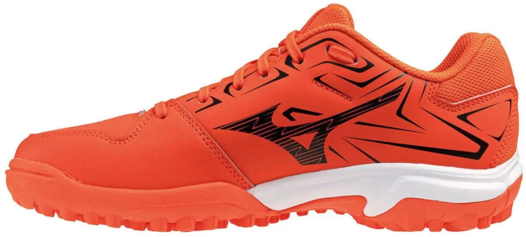 Mizuno Wave Lynx 3 Hockeyschoenen Senior 45 - Oranje/Zwart/Wit