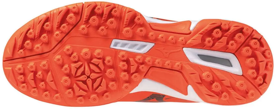 Mizuno Wave Lynx 3 Hockeyschoenen Senior 45 - Oranje/Zwart/Wit