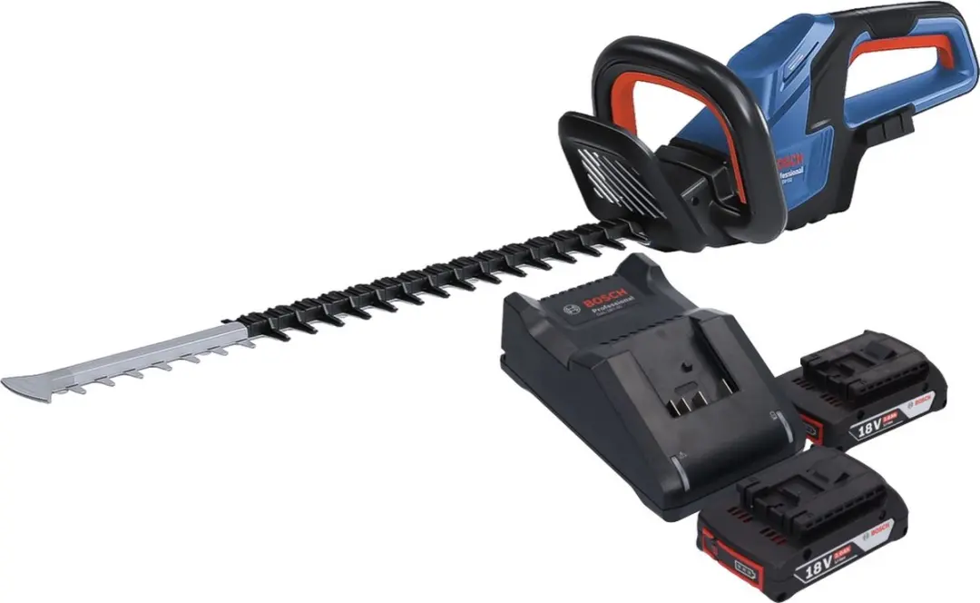 Bosch Professional GHE 18V-60 Heggenschaar - 2x 2.0Ah Accu - afbeelding 4 van 5