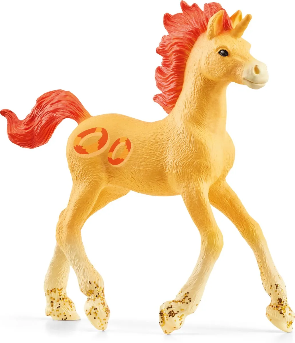 Schleich Verzameleenhoorn Perzikje 70730 - Oranje/Geel