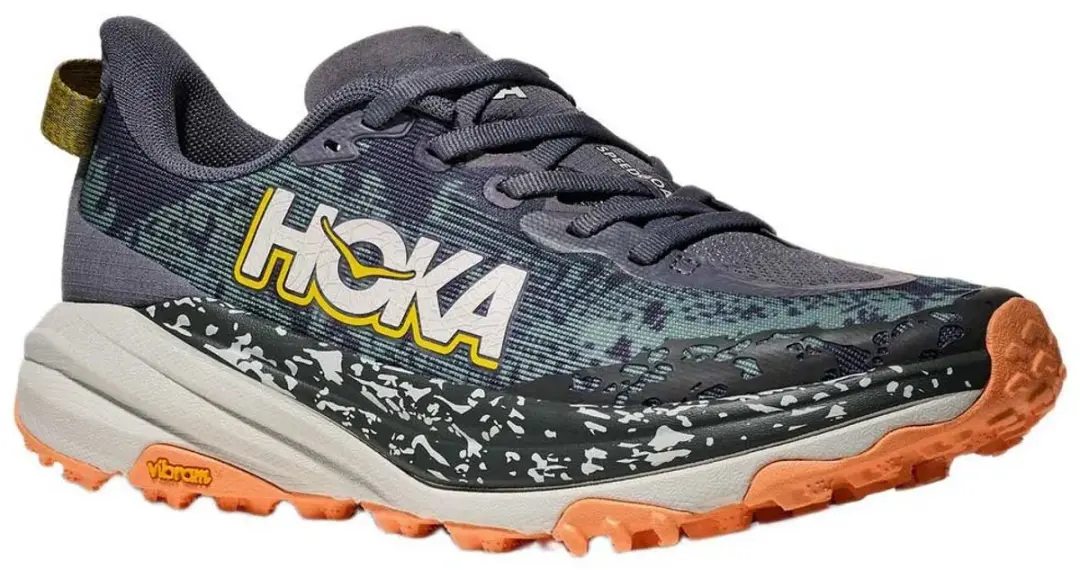 Hoka Speedgoat 6 Trailschoenen - EU 38 - Grijs
