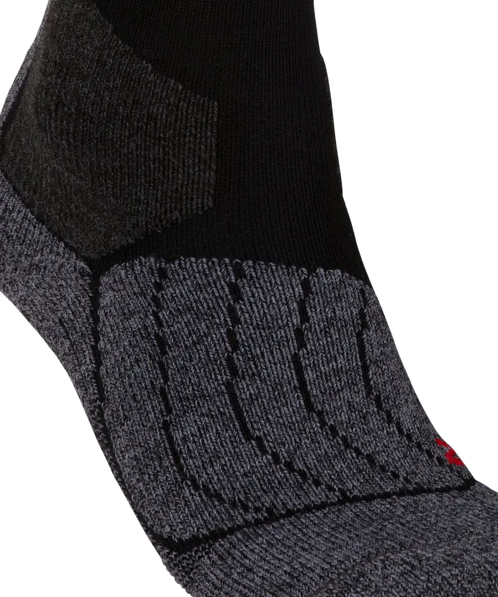 Falke SK1 Skisokken Dames - Dik wol - Maat 35-36 - Zwart