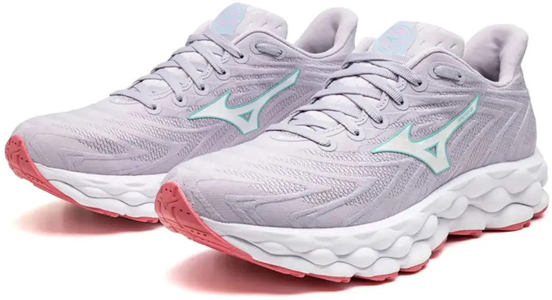 Mizuno Wave Sky 9 J1GD2502-73 Hardloopschoenen Dames - 38 - Wit/Lichtgrijs