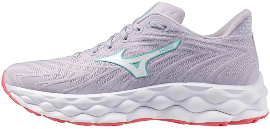 Mizuno Wave Sky 9 J1GD2502-73 Hardloopschoenen Dames - 38 - Wit/Lichtgrijs