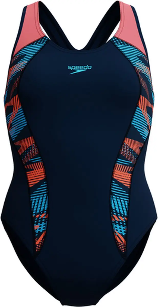 Speedo Placement Laneback Dames Sportbadpak