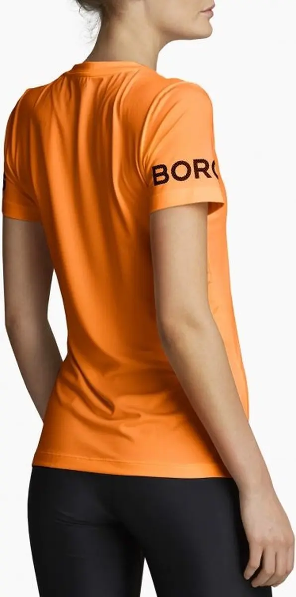 Björn Borg Dames Sport Carla Shirt - Oranje - Maat 34