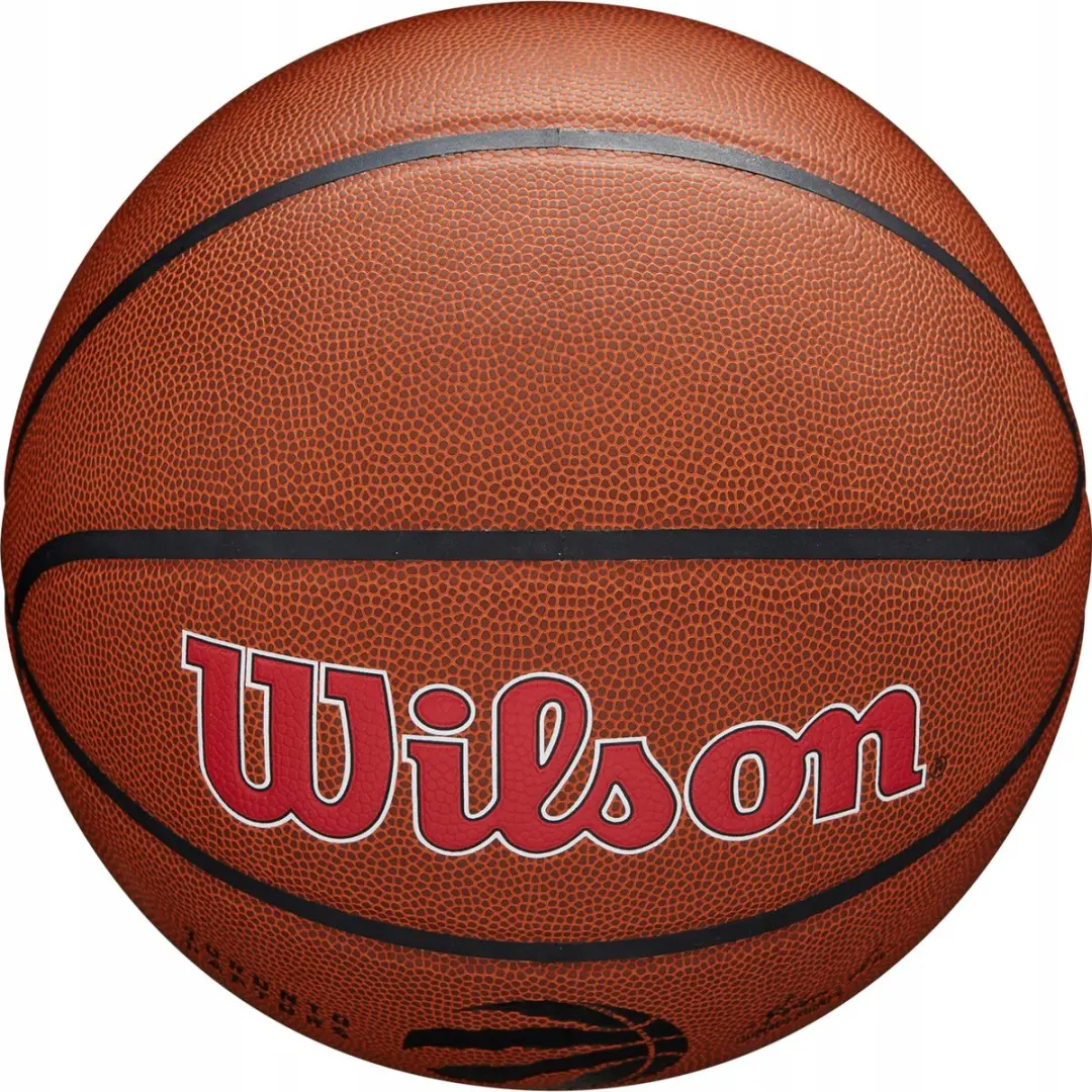Wilson NBA Team Alliance Toronto Raptors Basketbal Maat 7 - Rood