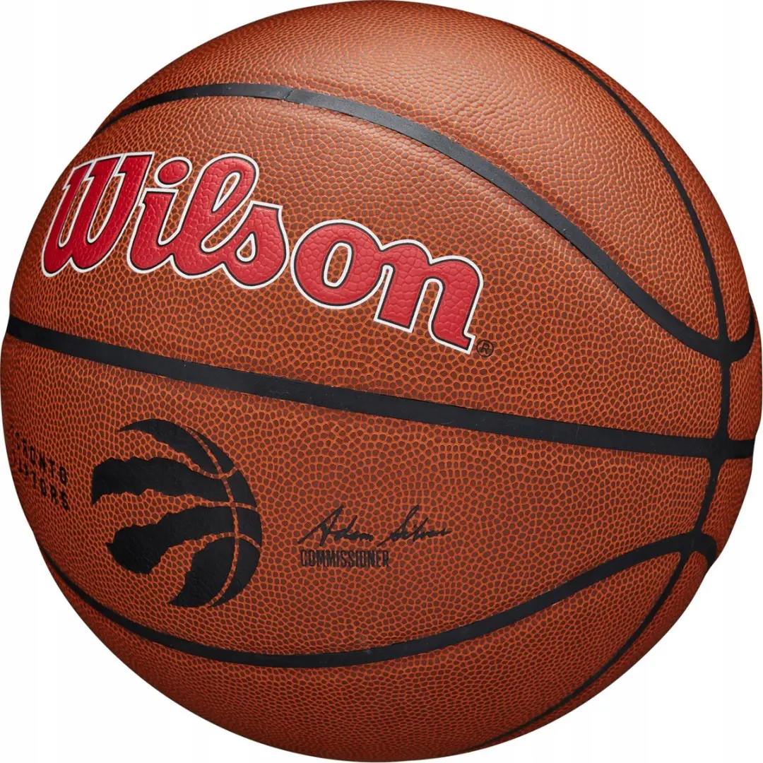 Wilson NBA Team Alliance Toronto Raptors Basketbal Maat 7 - Rood