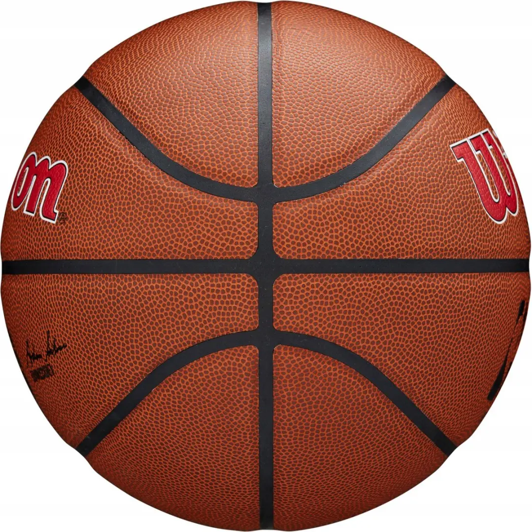 Wilson NBA Team Alliance Toronto Raptors Basketbal Maat 7 - Rood