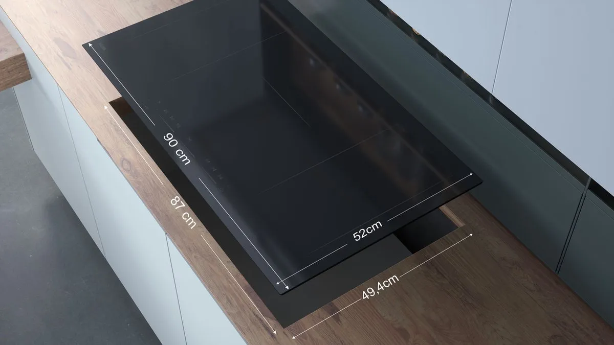 Etna KIF590ZT Inductiekookplaat 90cm - 5 Zones Zwart