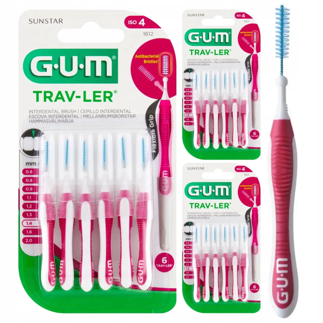 Gum Trav-Ler Interdentale Borstelharen 1,4mm