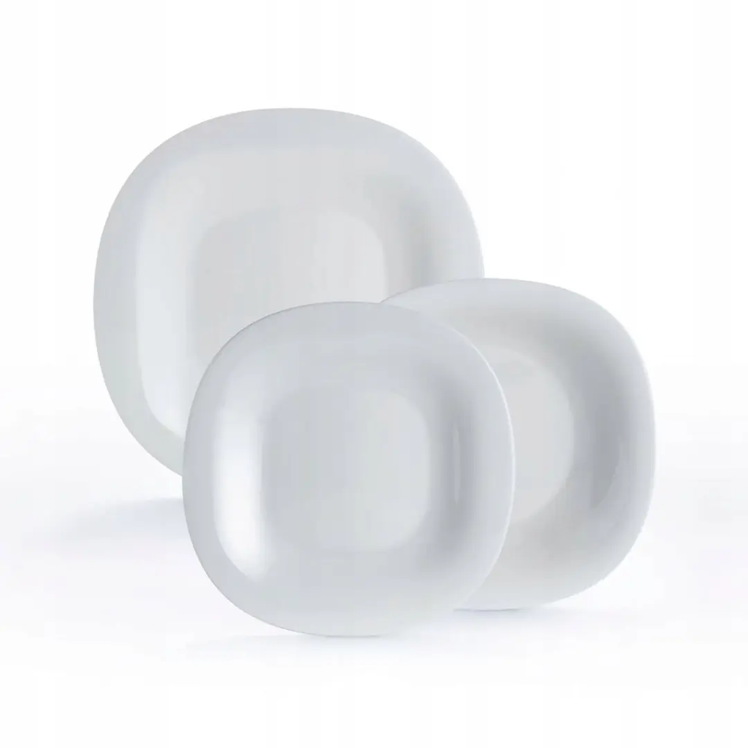 Luminarc Carine Platte Borden Grijs 27cm - 6 Stuks