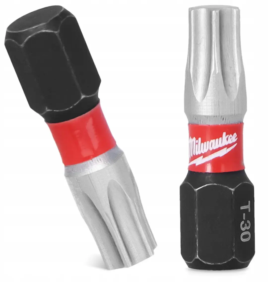 Milwaukee TX30 Impact Bit Torx 25mm - 3x Magnethouder