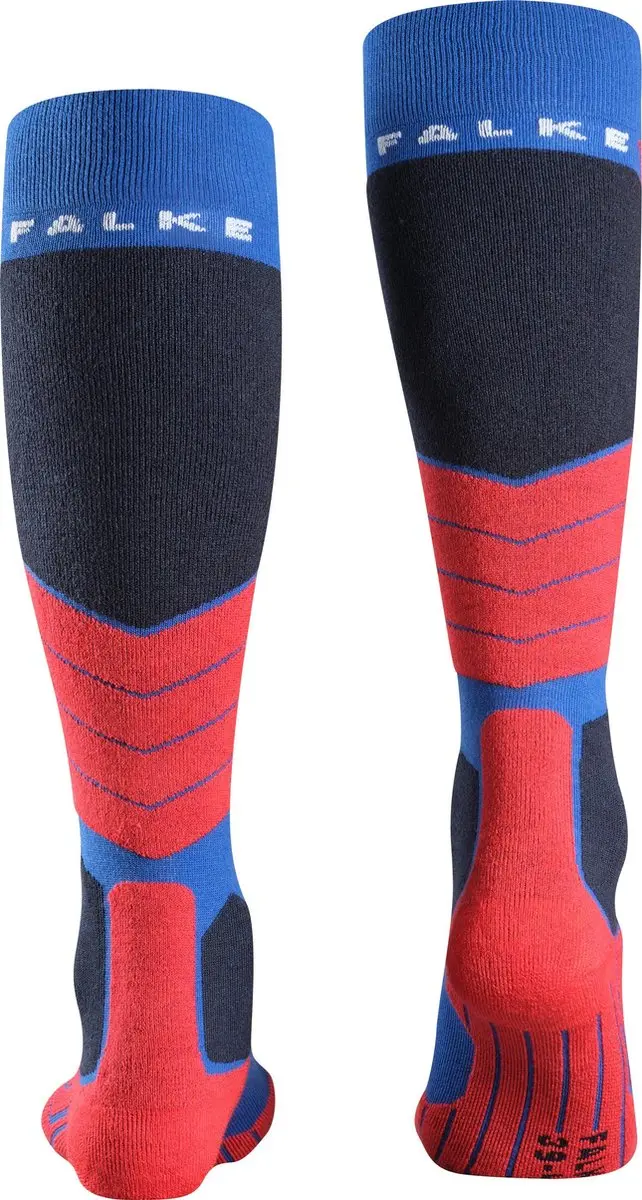 Falke SK2 Skisokken Heren - Dikke Wol Blauw - Maat 39-41