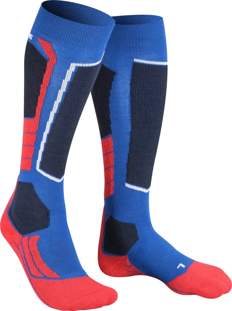 Falke SK2 Skisokken Heren - Dikke Wol Blauw - Maat 39-41