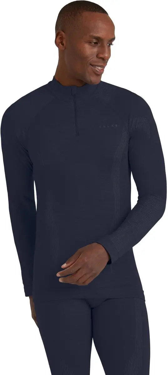 Falke Wool-Tech Zip Neck Shirt