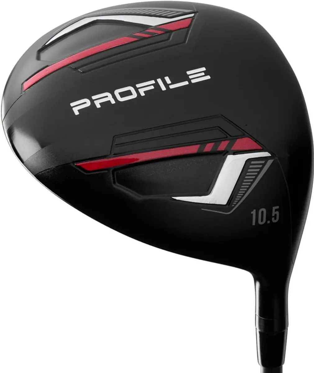 Wilson Profile 14-delige Golfset 2025 - Standbag - Zwart/Geel/Rood