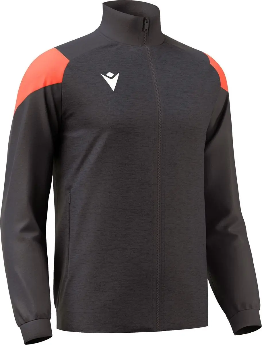Macron Glory Prometheus Top Full Zip Heren - M - Antraciet