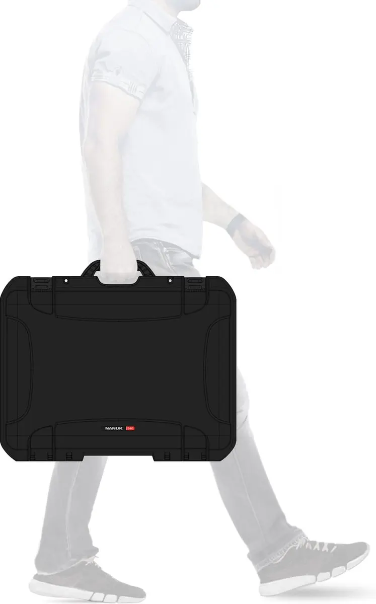 Nanuk 940 Koffer met Foam - Zwart