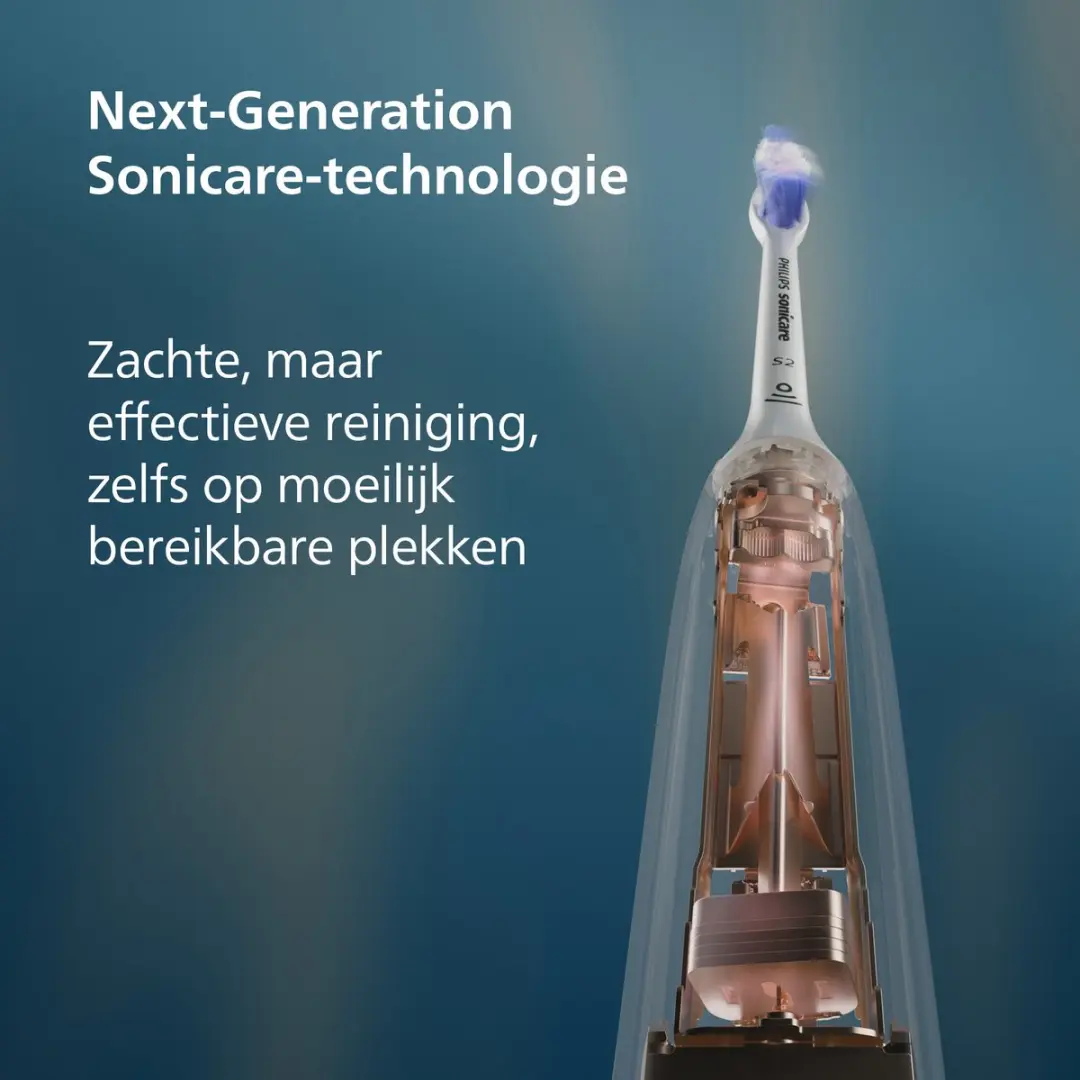 Philips Sonicare 6100 HX7403/08 Elektrische Tandenborstel - Blauw - afbeelding 6 van 6