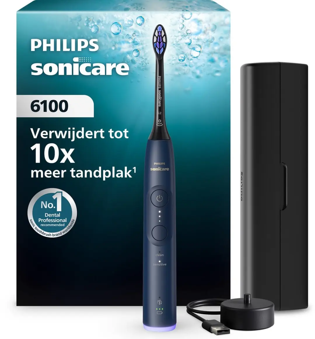 Philips Sonicare 6100 HX7403/08 Elektrische Tandenborstel