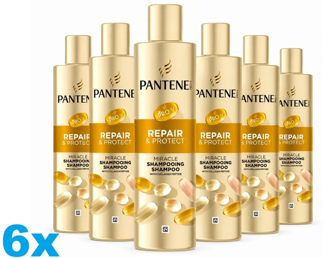 Pantene Miracle Shampoo Repair & Protect 6x250ml