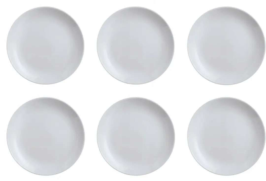 Luminarc Diwali Dessertborden 19cm - 6 Stuks - Grijs