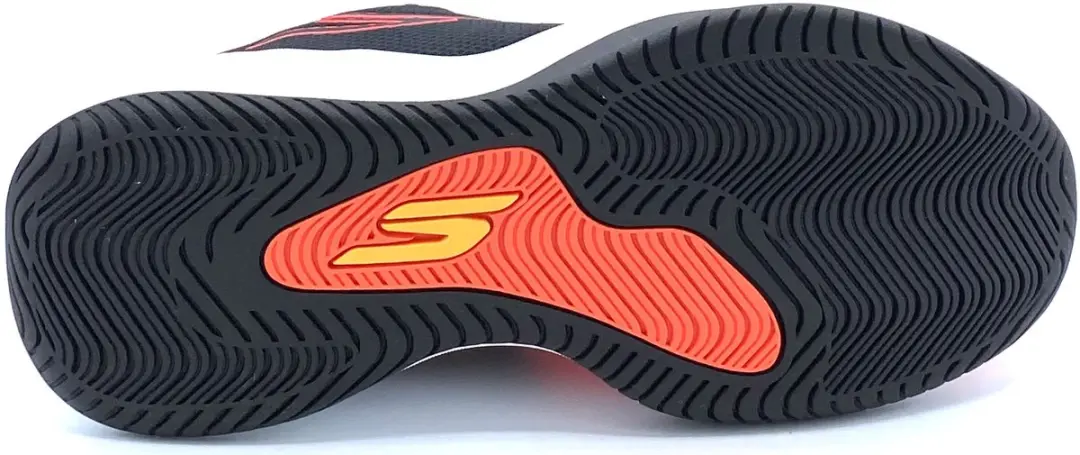 Skechers SKX League Sportschoenen Heren - Maat 42 - Coral/Zwart