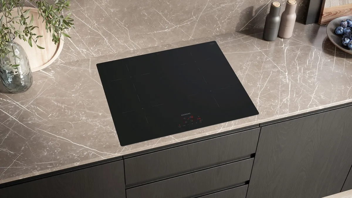 Siemens iQ100 EU611BEB6E Inbouw Inductiekookplaat 60cm - Zwart