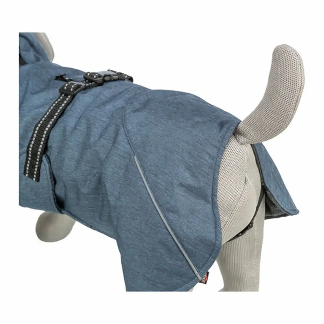 Trixie Hondenjas Donkerblauw - Waterafstotend 45cm - afbeelding 6 van 6