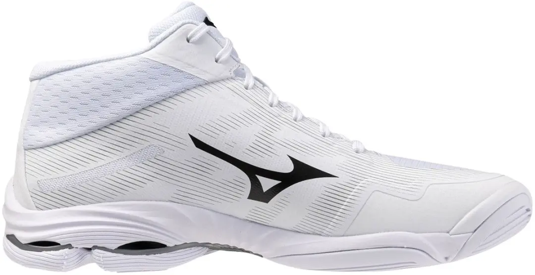 Mizuno Wave Lightning Pro Mid Schoenen - Indoor - 40 - Wit/Zwart