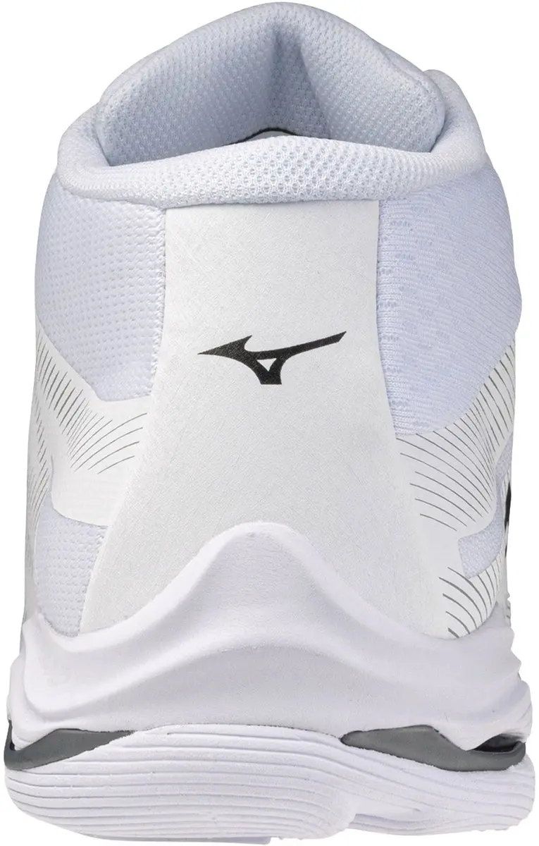 Mizuno Wave Lightning Pro Mid Schoenen - Indoor - 40 - Wit/Zwart