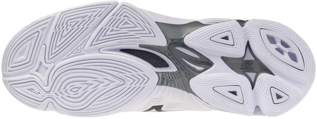 Mizuno Wave Lightning Pro Mid Schoenen - Indoor - 40 - Wit/Zwart