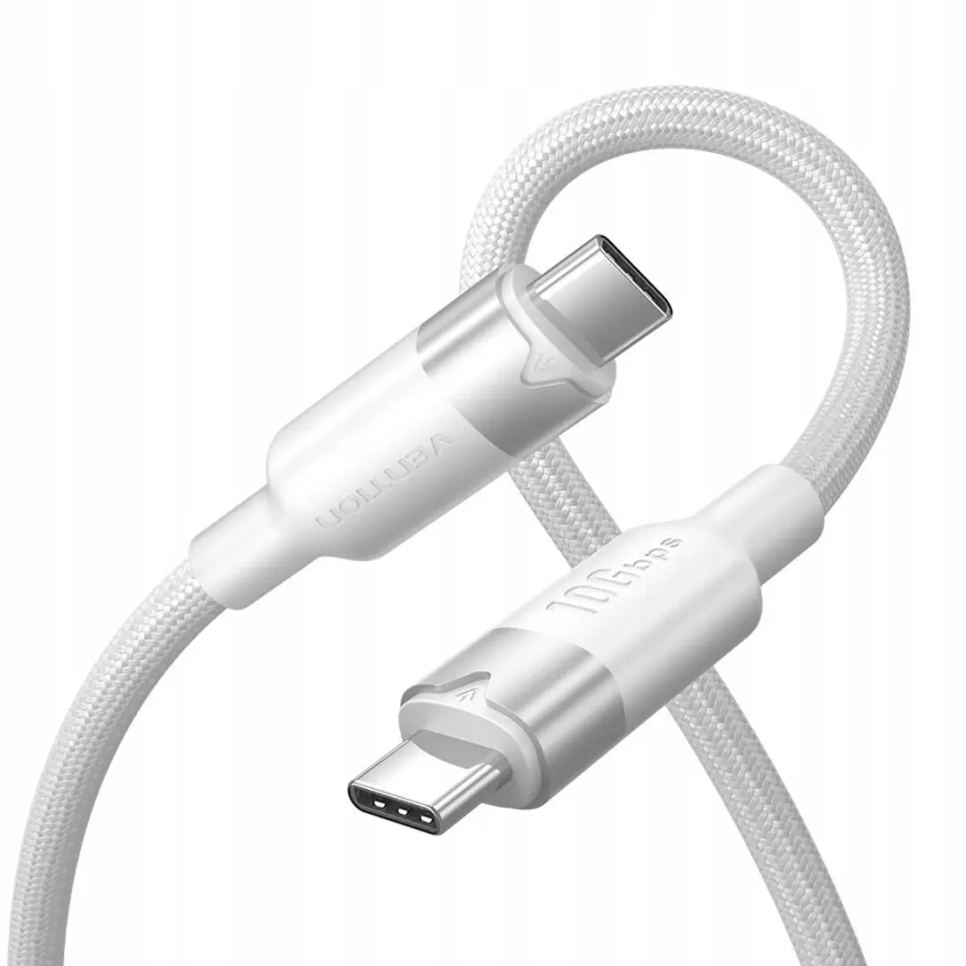 Vention USB-C Kabel 3.2 5A 10Gbps TRGWF - Wit